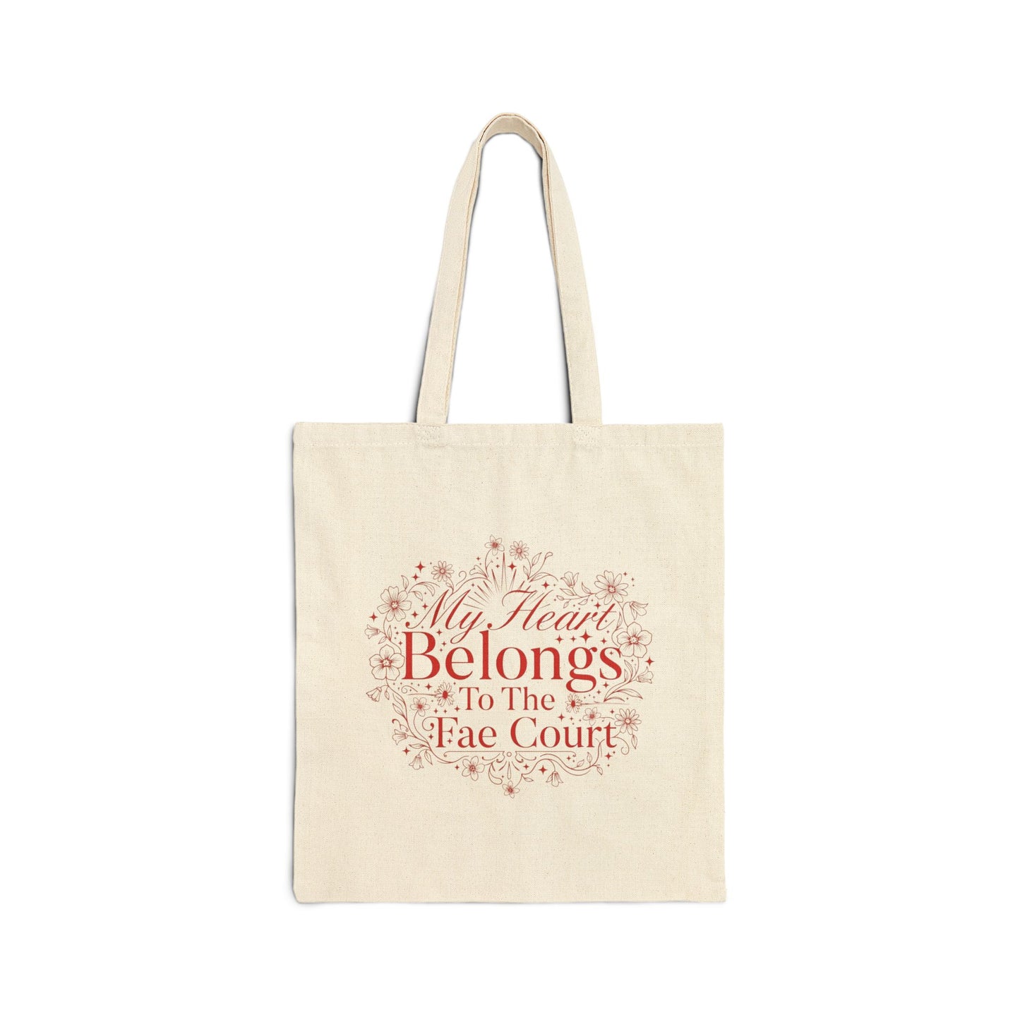 My Heart Belongs To The Fae Court Tote Bag