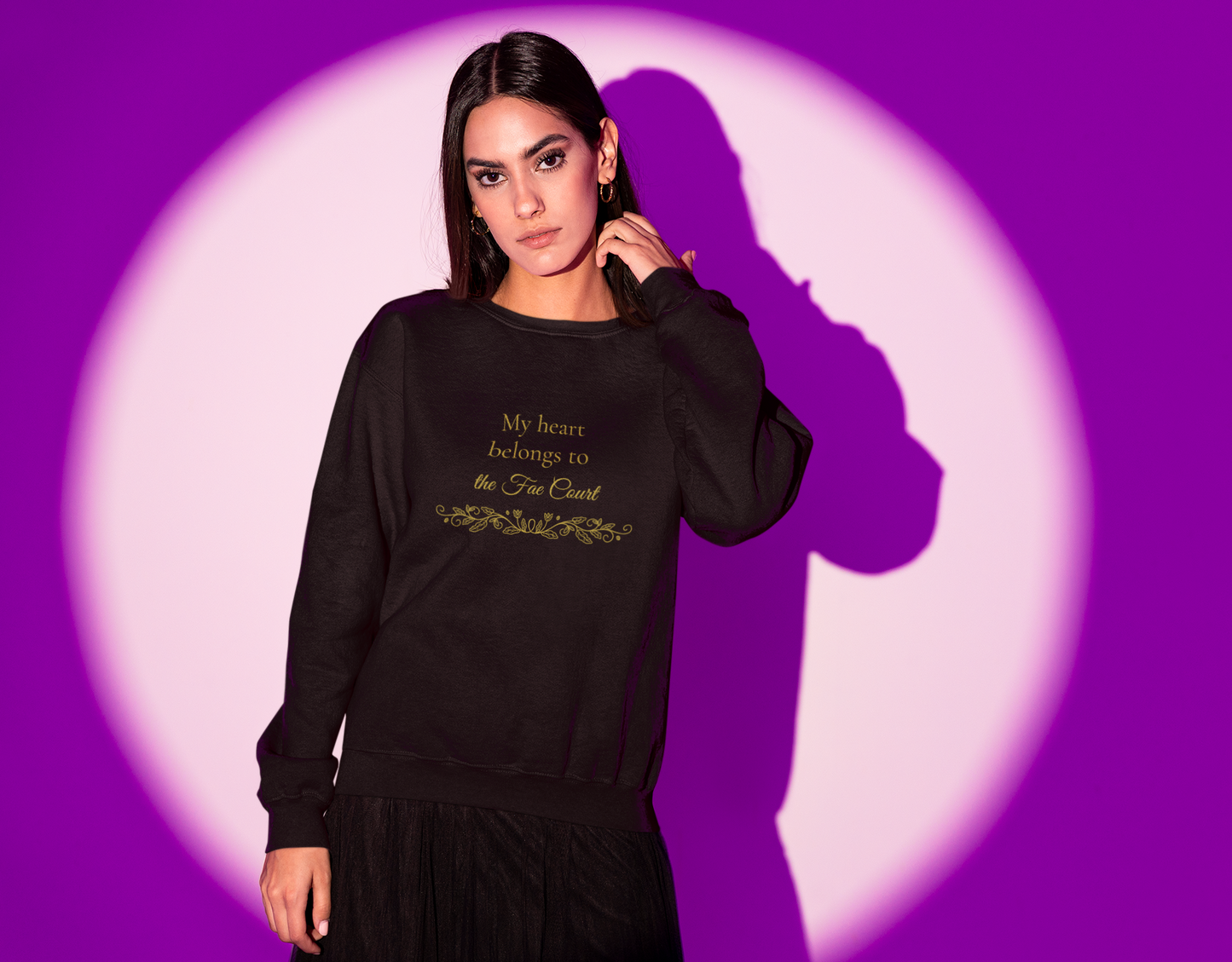 My Heart Belongs To The Fae Court Sweatshirt