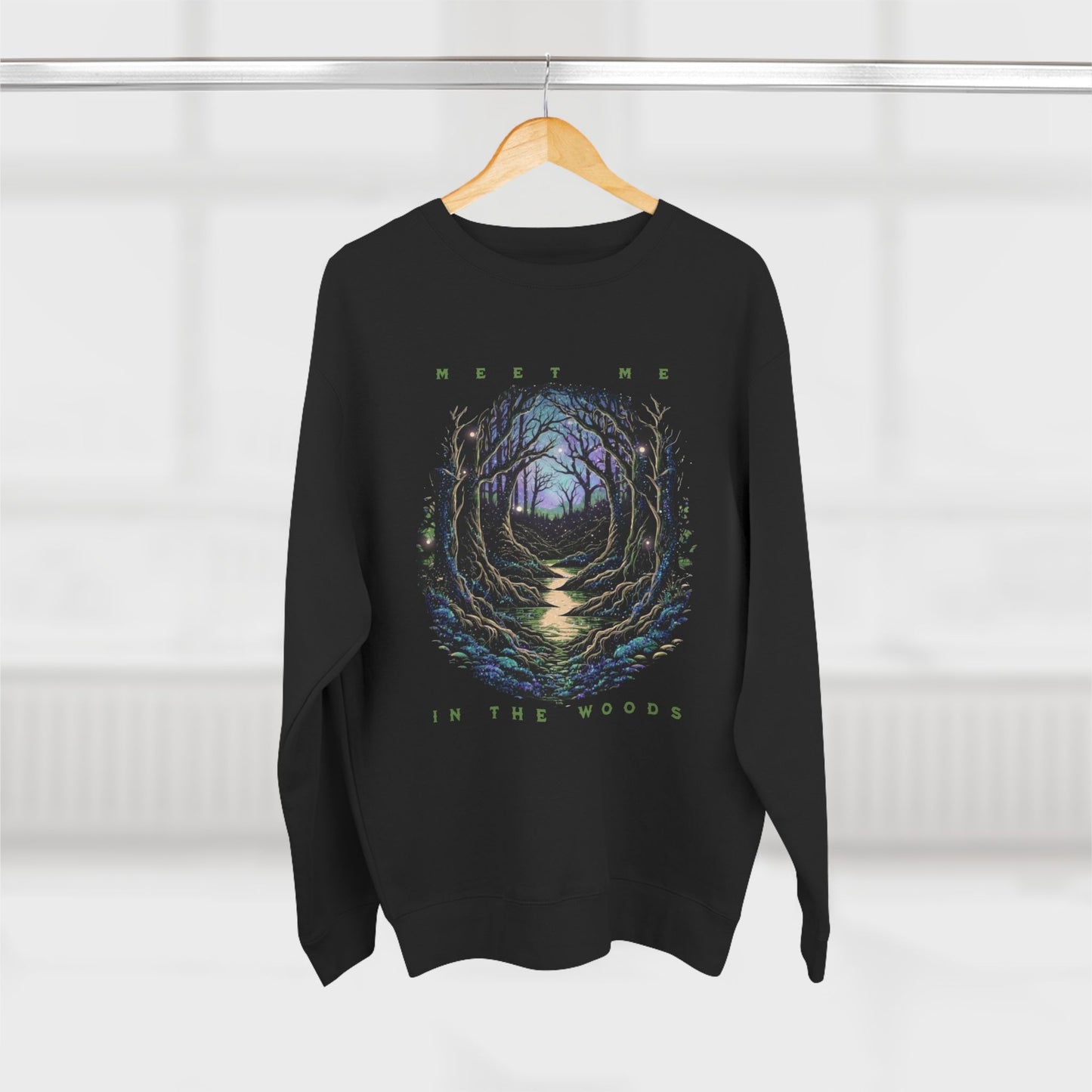 Meet Me in the Woods Unisex Crewneck Sweatshirt